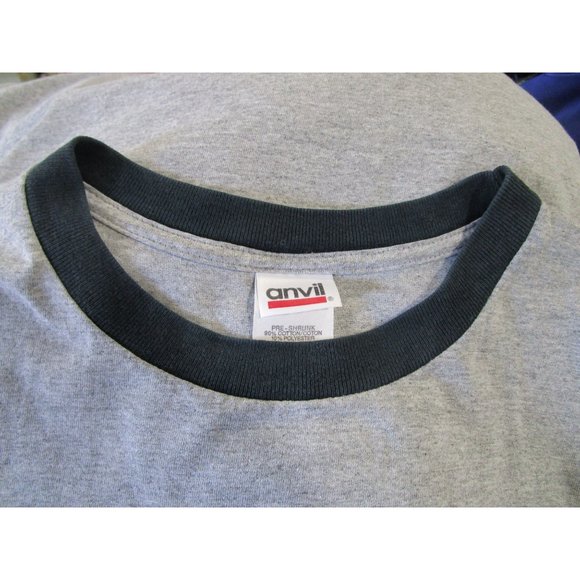 Vintage Computer Lets Start Over Three Finger Salute Anvil Ringer T Shirt L GUC - Picture 15 of 16